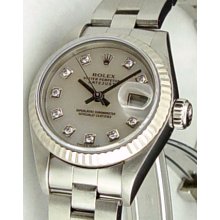 Rolex Lady Datejust 26mm Pink Mother of Pearl Diamond 79174 WATCH CHEST