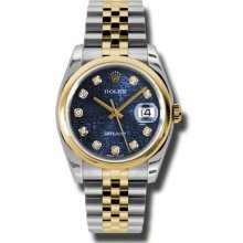 Rolex Oyster Perpetual Datejust 116203 BLCAO MEN'S WATCH