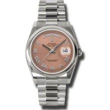 Rolex Oyster Perpetual Day-Date 118209 BKDP MEN'S WATCH