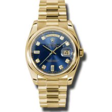 Rolex Oyster Perpetual Day-Date 118208 BDO MEN'S WATCH