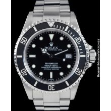 Rolex Sea-dweller 16600 Automatic Box Papers Unpolished Discontinued