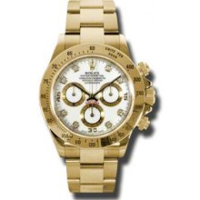 Rolex Watches Daytona Yellow Gold Bracelet 116528 wd