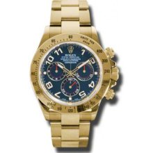 Rolex Watches Daytona Yellow Gold Bracelet 116528 bla