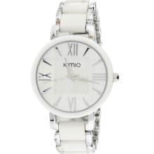 Roman Numeral Markers Quartz Watch for Women (White) - White - Stainless Steel