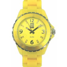 Roxy Jam Watch - Yellow / Gold