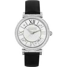 Saint Honore Women's 766012 1PARDN Opera Pavet Diamond Dial Black ...