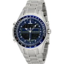 Sartego Mens SPW33 World Timer Quartz Chronograph