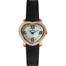 Sartego STRL11 Rose Gold Tone Toledo Heart Dress Mother Of Pearl Dial