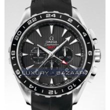 Seamaster Aqua Terra Chronograph (SS / Teck-Grey / Strap)