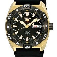 Seiko 5 Black Automatic Diver Sports Watch SRP288K1 SRP288