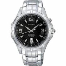 Seiko Coutura Stainless Steel Perpetual Calendar Watch - Snq123 - Men