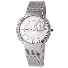 Skagen 3-Hand with Glitz Steel Mesh Women's watch #810SSS