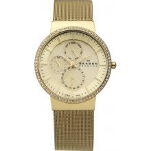 Skagen 357xlgg Ladies Multifunction Gold Watch