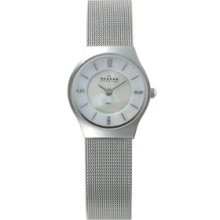 Skagen Silver Shiny Silver on Mesh