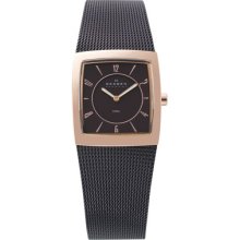 SKAGEN SKAGEN Brown Steel Mesh Women's Watch