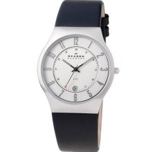 Skagen Stainless Steel Case Watch Silver / Black