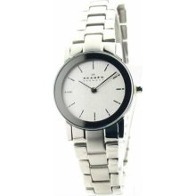 Skagen Steel Slim Ladies Watch 39SSX ...