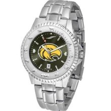 Southern Miss USM Men's Stainless Steel Dress Watch