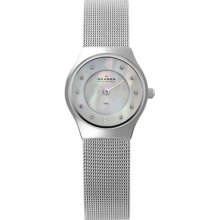 Steel and Mother of Pearl Watch