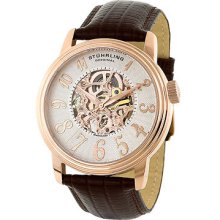 Stuhrling Original Men's 107a.3345k34 Delphi Apollo Rose Gold Layered Case,