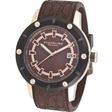 Stuhrling Original Men's Torino Quartz Rubber Strap Watch (Stuhrling Original Men's Watch)