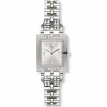 Swatch Ladies Be Found Silver Dial Bracelet Watch