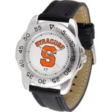 Syracuse Orange SU Mens Leather Sports Watch