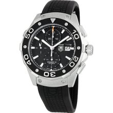 Tag Heuer Aquaracer Men's Stainless Steel Case Chronograph Watch Caj2110.ft6023