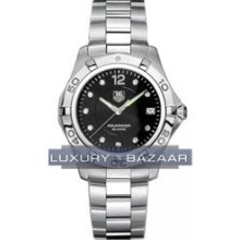 Tag Heuer Aquaracer (SS / Black-Diamonds / SS Bracelet)