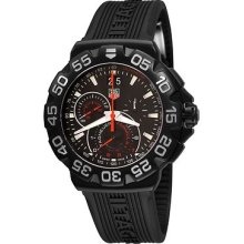 Tag Heuer Men's Formula 1 Chronograph Black Dial Watch