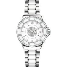 Tag Heuer Women's Formula 1 White Dial Watch WAH121D.BA0861