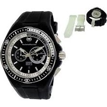 Technomarine Cruise Sport Chronograph Watch in Black & White - 110018