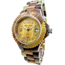 Tense Wood Mens Sandal Wood Watch - Wood Bracelet - Wood Dial - G4100I