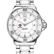 Texas A&M Women's TAG Heuer Formula 1 Ceramic Diamond Watch