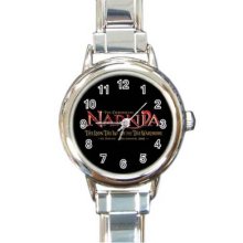 The Chronicle Of Narnia 16 Starter Italian Charm Links Round Watch 07