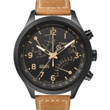 Timex 'Intelligent Quartz' Flyback Chronograph Watch