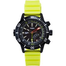 Timex Iq T2n958 Adventure Series Depth Gauge Temp Sensor Sports Watch Guaran