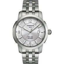 Tissot PRC200 Mens Date Quartz Stainless Steel Watch