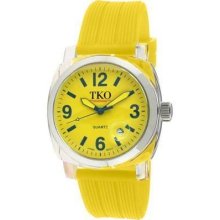 Tko Tk558-Yy Women'S Tk558-Yy Watch Yellow Rubber Yellow