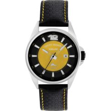 Tommy Bahama Men's 'Relax' Black/ Yellow Watch