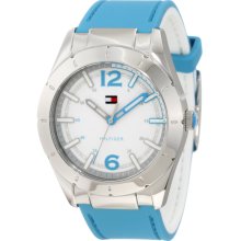 Tommy Hilfiger 1781192 White Dial Silicon Reversible Women's Watch