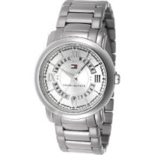 Tommy Hilfiger Men's Silver Dial Bracelet Watch 1710135