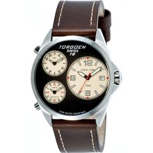 Torgoen T8 Triple Time Pilot Watch T08103