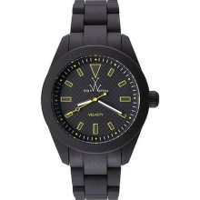 Toywatch Velvety Black Unisex Watch Vv03bk