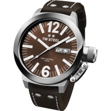 TW Steel Men's CEO Canteen Brown Dial Watch TW-Steel-CE1009