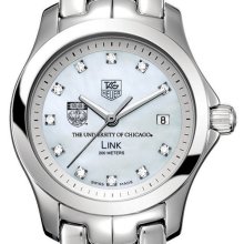 UChicago Women's TAG Heuer Link Watch w/ MOP Diamonds