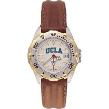 UCLA Bruins NCAA All Star Ladies Leather Strap Watch ...