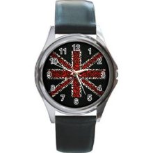 Union JackRound Metal Watch 02