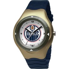 Unisex Edmonton Oilers Watch with Official Logo - Youth Size