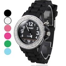 Unisex Multi-Functional Style Silicone Multi-Movement Analog Wrist Watch (Assorted Colors)